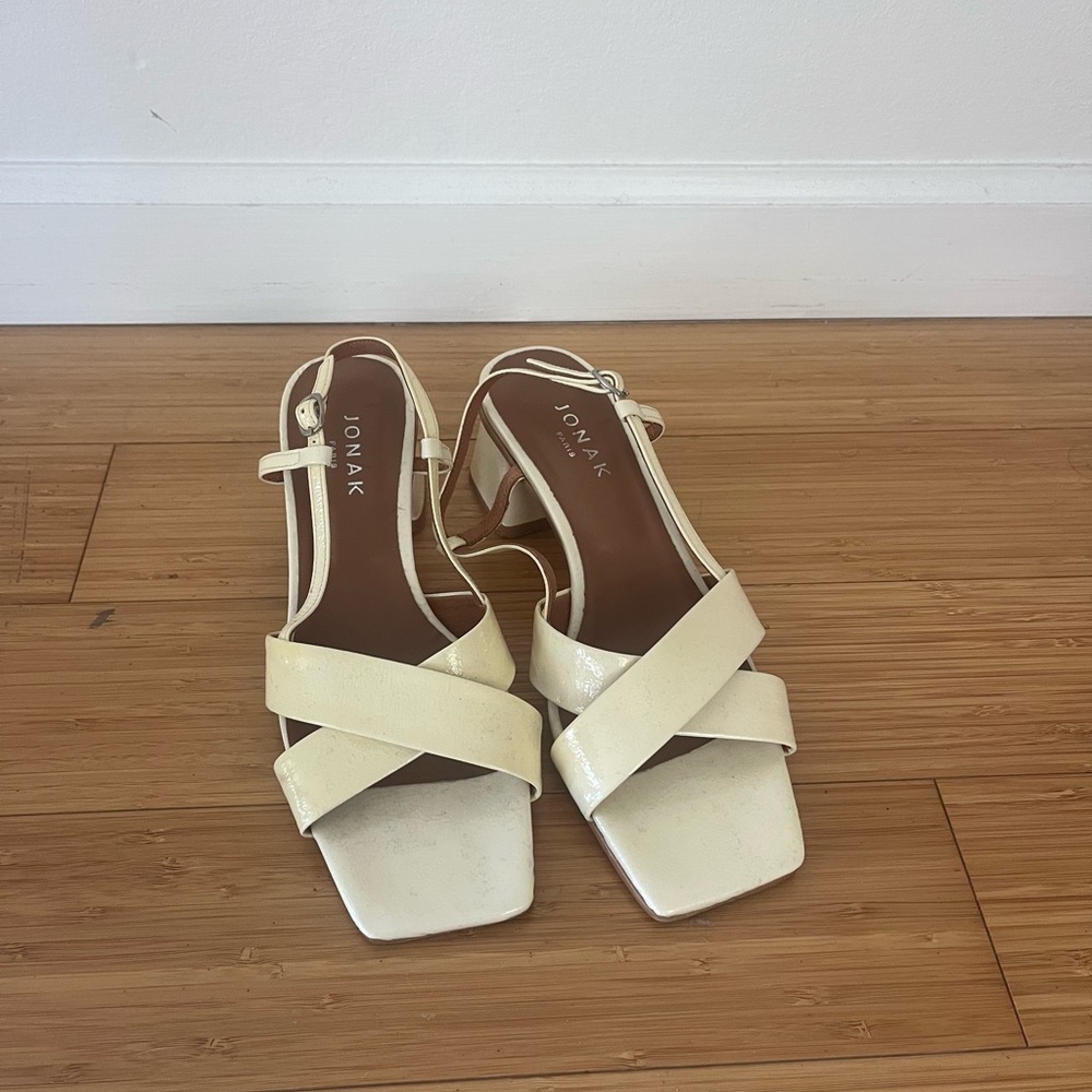Jonak Paris Women's White Heels